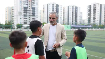 Eşbaşkan Dündar'dan Amedspor için ter döken miniklere ziyaret