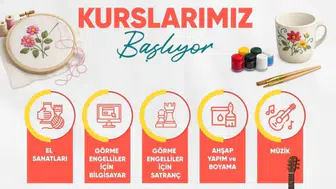 Diyarbakır'da engelliler için ücretsiz kurs dönemi: 5 alanda eğitim sunuluyor