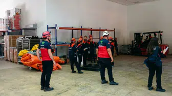 Kayapınar Belediyesi arama kurtarma ekibi İRNAP sınavına hazırlanıyor: Son prova tamamlandı