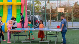 Yenişehir'de çocuk bayramı: Spordan sinemaya dopdolu bir gün geçirdiler