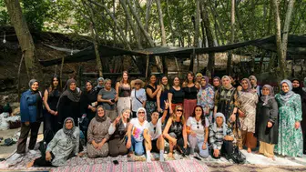 Kayapınar'da sporcu kadınlar bu kez farklı bir aktivitede buluştu: Sofra şenlendi
