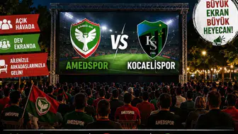 Diyarbakır'da belediyeden jest: Kocaelispor Amedspor maçı canlı izlenebilecek