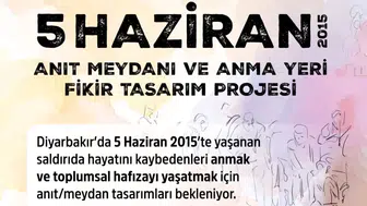 İstasyon Meydanı'nda yeni dönem: Diyarbakır'ın ortak hafızası anıtla yaşatılacak