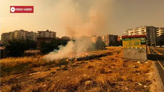 Diyarbakır'da okul önünde anız yangını: Facia son anda önlendi