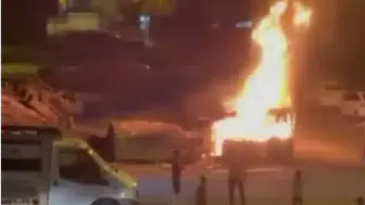 Bağlar Mevlana Halit Mahallesi'ndeki sitede yangın paniği İtfaiye ekipleri müdahale etti