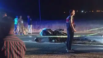 Dicle'de acı haber İş makinesine çarpan motosiklet sürücüsü hayatını kaybetti