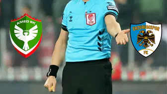 Amedspor Erzurumspor maçının VAR ve AVAR hakemleri belli oldu: TFF açıkladı
