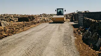 Bağlar'da kırsal ulaşımı rahatladı: Uzunbahçe ve Baluc'un yolları yenilendi