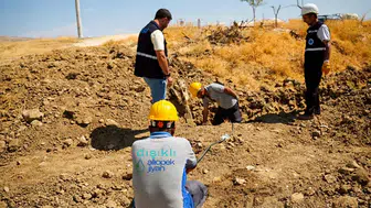 Diyarbakır Nohuttepe'de yılların sorunu çözülüyor: 1.500 metrelik hat yenileniyor