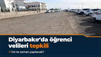 Diyarbakır'da veliler isyanda: Yol ne zaman asfaltlanacak?