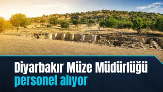 Diyarbakır Müze Müdürlüğü personel alımı yapıyor: Son başvuru bugün
