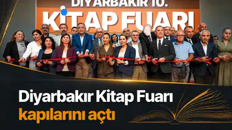 Diyarbakır Kitap Fuarı kapılarını 10. kez açtı: 9 gün sürecek edebiyat şöleni