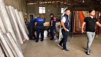 Diyarbakır'da halı yıkama fabrikalarına baskın: 5 iş yeri mühürlendi