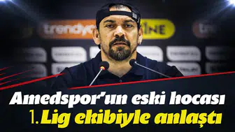 Amedspor'un eski hocası Servet Çetin 1. Lig ekibiyle anlaştı: İşte yeni takımı