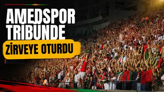 Amedspor tribünlerde zirveye oturdu: Devleri geride bırakan oran dikkat çekti