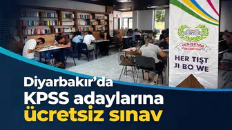 Diyarbakır Yenişehir'de sınav heyecanı: KPSS adaylarına ücretsiz deneme imkanı