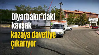 Diyarbakır'da okul kavşağında tehlike: Trafik ışığının yokluğu kazaya davetiye çıkarıyor
