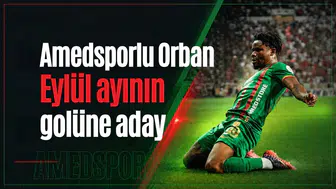 Amedsporlu Orban Eylül ayının golüne aday: Rakibi belli oldu, oylama başladı