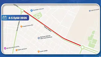 Diyarbakır'da sürücülerin dikkatine: Bulvarın bir bölümü 2 gün trafiğe kapatılıyor
