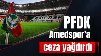 PFDK'dan Amedspor'a bir maç için 7 ayrı yaptırım: Kulübe ağır fatura, Hasi'ye ceza geldi
