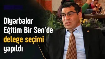 Eğitim-Bir-Sen Diyarbakır 2 No'lu Şube'de delege seçimi: 109 oyla kazandı