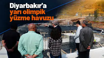 Diyarbakır'a yarı olimpik yüzme havuzu için düğmeye basıldı: Adresi belli oldu