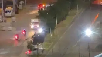 Siverek Diyarbakır yolunda şüpheli araç kaçtı, polis kovaladı
