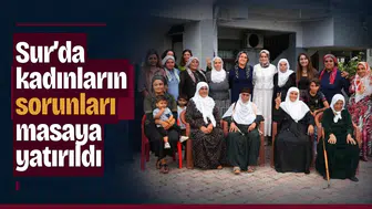 Sur'da kadın buluşması: Çarıklı Mahallesi'nde sorunlar masaya yatırıldı