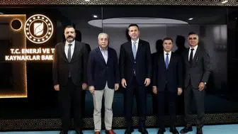 Diyarbakır iş dünyasından Ankara çıkarması: Enerji Bakanı Bayraktar ile görüştüler