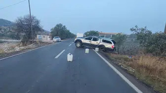 Diyarbakır Çermik-Siverek yolunda sabah saatlerinde trafik kazası: 1 yaralı