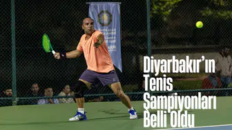 Diyarbakır'da 10 gün süren tenis maratonu sona erdi: Şampiyonlar belli oldu