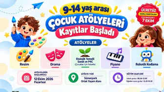 Diyarbakır'da çocuklara müjde: 5 branşta ücretsiz atölyeler başlıyor