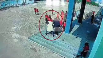 Diyarbakır Eğil'de okulda korku dolu anlar: Müdür yardımcısı öğrencisini kurtardı