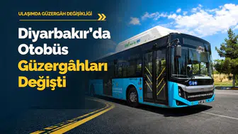 Diyarbakır'da yol çalışması nedeniyle otobüs güzergahları yeniden belirlendi