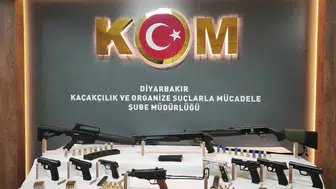 Diyarbakır merkezli silah kaçakçılığı operasyonu: 13 şüpheli gözaltına alındı