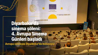 Diyarbakır'da sinema şöleni: 4. Avrupa Sinema Günleri başladı