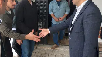 Dicle Kaymakamı Mustafa Atış'tan Kocaalan ve Acar mahallelerine saha ziyareti