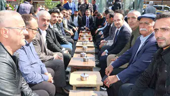 MHP Diyarbakır İl Başkanı Özcoşkun'dan Sur esnafına ziyaret: Terörsüz Türkiye vurgusu
