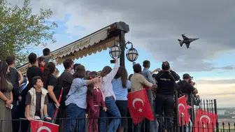 SOLOTÜRK Diyarbakır semalarında: Hevsel Bahçeleri ve İçkale üzerinde nefes kesen gösteri