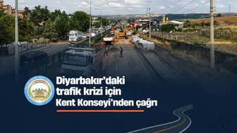 Diyarbakır'da trafik çilesi büyüyor: Kent Konseyi'nden acil çağrı