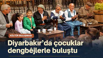Diyarbakır'da çocuklar dengbêjlerle buluştu: Kültürel miras keşfi yaptılar