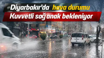 Diyarbakır'da 29 Ekim hava durumu belli oldu: Kuvvetli sağanak bekleniyor