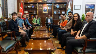 Diyarbakır'a gelen Rennes heyetinden önemli ziyaret: Katı atıkta ortak proje mesaisi