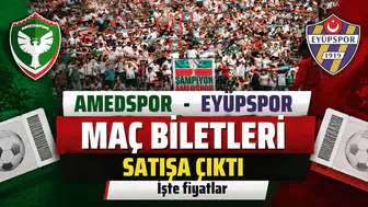 Amedspor Eyüpspor maçının biletleri satışa çıktı: İşte fiyatlar