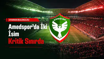 Amedspor'da iki isim kritik sınırda: Konyaspor maçı öncesi uyarı geldi