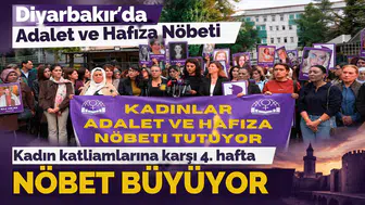 Diyarbakır'da kadın katliamlarına karşı tepkide 4. hafta: Adalet ve hafıza nöbeti büyüyor