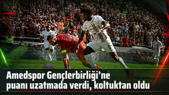Amedspor Gençlerbirliği'ne puanı uzatmada kaptırdı, liderlikten oldu