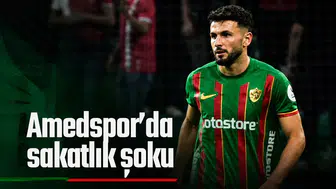 Amedspor'a büyük şok: Yıldız isim 1 ay sahalardan uzak kalacak