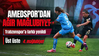 Amedspor evinde Trabzonspor'a farklı yenildi: Peş peşe dördüncü yenilgiyi aldı
