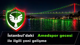 İstanbul'daki Amedspor gecesiyle ilgili yeni gelişme: Değişiklik yapıldı